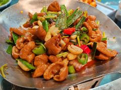 -二姐家三个拿手菜·北塘海鲜·大馅锅贴王(北辰店)