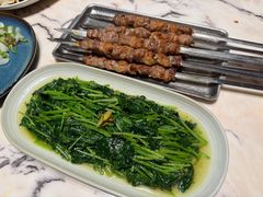 孜然菠菜-丝路有约·优雅新疆菜(万宴城店)