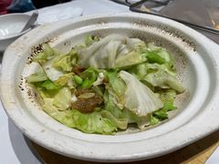 猪油渣炒牛心菜-眉州东坡(上海中心店)