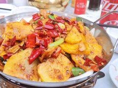 干锅牛肝菌-范饭椰林川湘味海鲜·椰子鸡(三亚湾椰梦长廊店)