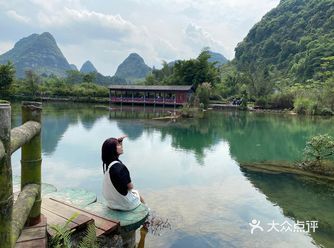 靖西旅游|小九寨_鹅泉