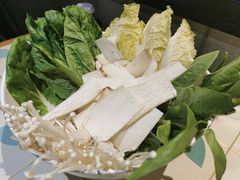 蔬菜拼盘-南城十里潮汕鲜牛火锅·鲜虾生滚粥(融汇老商埠店)