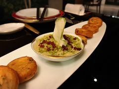 鹅肝酱葱油饼-上海苏宁宝丽嘉酒店·嘉府壹号中餐厅