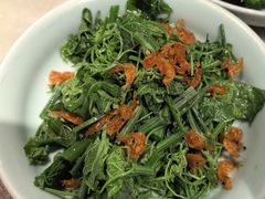 香酥虾皮丝瓜尖-小吊梨汤·北京菜·烤鸭(清河万象汇店)