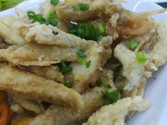 椒盐豆腐鱼-阳光海鲜大排档