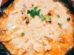 石板蒜蓉虾-小菜园新徽菜(常州武进吾悦店)