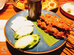 沙茶牛肉串-仓库南洋海鲜小排档(柳河路店)