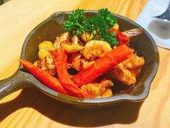 香蒜橄榄油煎虾-TIAGO HOME KITCHEN(王府中环店)