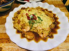 虾仁炒蛋-聪辉同安老美食饭店(大元路店)