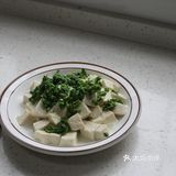 只要撒一点香油和盐就很好吃