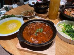 砂锅牛腩烧粉皮-竹里馆·淮扬菜·功夫茶(老门东店)