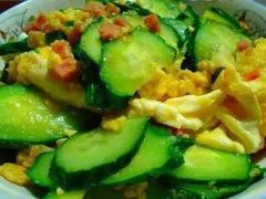 黄瓜鸡蛋炒肉-稻花香大食堂(大沽路店)