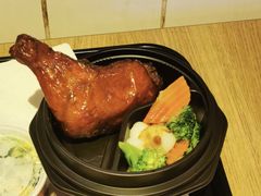 港式烧味脆皮大鸡腿饭-肯德基(襄阳航空路店)
