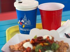 川味炸鸡配土豆片-Lotso Lunch Box 草莓熊餐盒