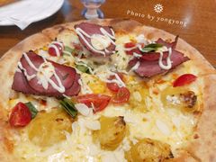 牛排榴莲披萨-Mr.Pizza米斯特比萨(五四广场青岛首店)