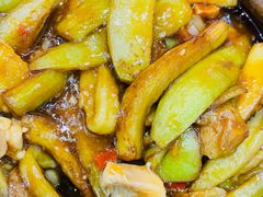 咸鱼鸡粒茄子煲-熠盛粤味(永康路店)