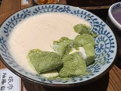 抹茶麻薯奶冰-李百蟹·江南蟹黄面(夫子庙店)