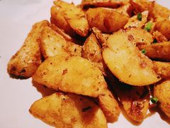 孜然土豆角-老头儿油爆虾(星光一期店)