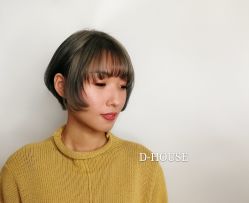 -D·HOUSE·法式烫·日系染