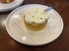 柚子柠檬塔-Ten Olives甜点