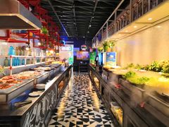 自助取餐区-锅儿欢海鲜火锅烤肉自助餐(东港凯虹店)