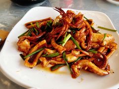酱爆鱿鱼筒-皓景海鲜·地标美食(双月湾店)