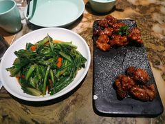 豉汁油麦菜-绿茶餐厅