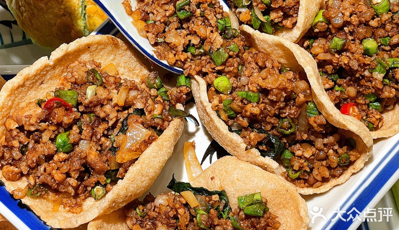 广州📍宝藏东南亚菜‼️抛打猪肉虾片好好吃‼️