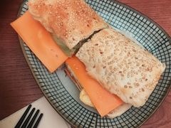 【桃园眷村】芝士蛋烧饼-桃园眷村(万象天地店)
