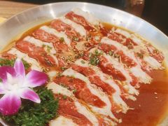 -明洞阿姨·韩式酱蟹烤肉·创意料理(三元桥店)