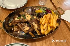 Yellow Skin Sauce Slow-Roasted Iberian Pork Ribs