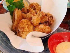 脆炸鱿鱼及虎虾-杭州西子湖四季酒店-WL BISTRO西湖餐厅(灵隐路店)