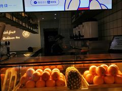 面包甜点陈列柜-茶百道(南坪万达一号门店)