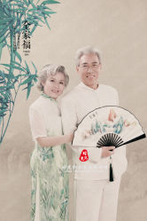 -时光纪亲子全家福照相馆(静安店母女写真父母纪念照)