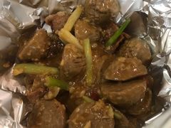 沙姜焗手打牛肉丸-潮粥荟·潮汕砂锅粥(朝阳大悦城店)