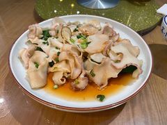 秋葵浸螺片-宋小谨·泉州菜(西沙湾店)