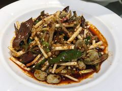 折耳根拌蚕豆-尽膳·鱼鲜川菜(宽窄巷子店)