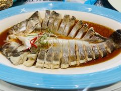 豉椒鲜蒸海鲈鱼-老酒川菜坊(中山西路店)