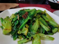豆豉鲮鱼油麦菜-渔米粥(罗湖店)