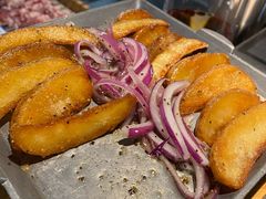 煎薯角-很久以前羊肉串(中山公园店)