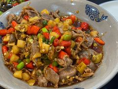 酸辣炒鸡杂-潇湘阁(望京SOHO店)
