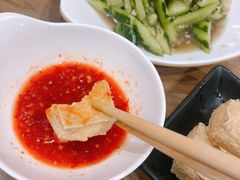 金陵炸臭豆腐-宝记烧烤·碳锅羊肉·羊蝎子火锅·夜食社(文体路创始店)