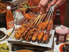 -宝记烧烤·碳锅羊肉·羊蝎子火锅·夜食社(文体路创始店)