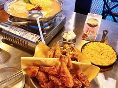 炸鸡翅一半一半-富乐满韩国正宗炸鸡韩国料理(虹泉路店)