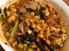 鲜生肉小炒-清真馬峰小炒泡饃