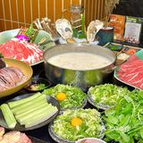 粥底火锅烫豌豆颠这么好吃啊❗️