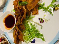 青岛老炸肉-开海·红岛海鲜虾水饺(石老人店)