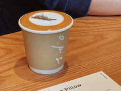 orange&nbsp;pillow-O.P.S. CAFE