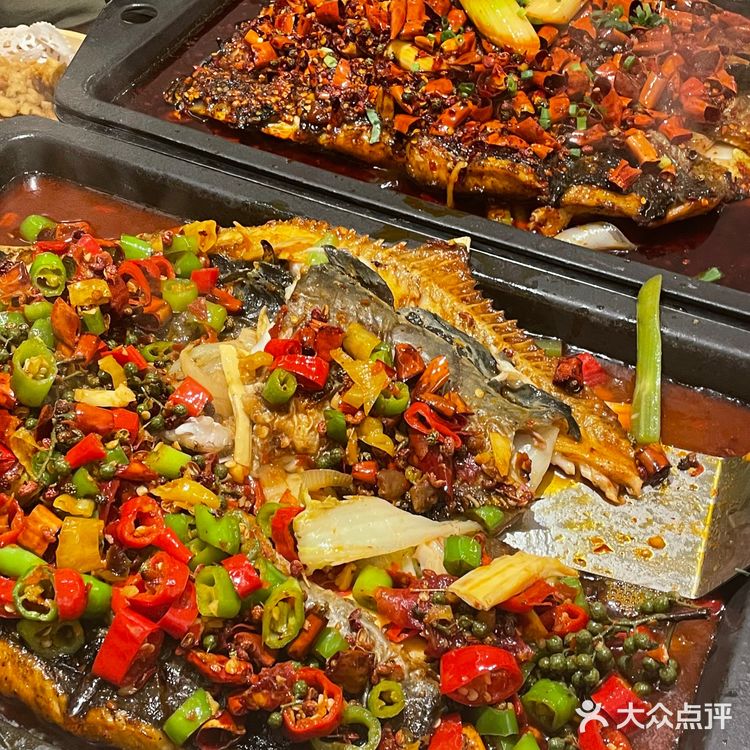 这份怪味烤鱼必须安排一条‼️真的很香很过瘾😋😋😋
