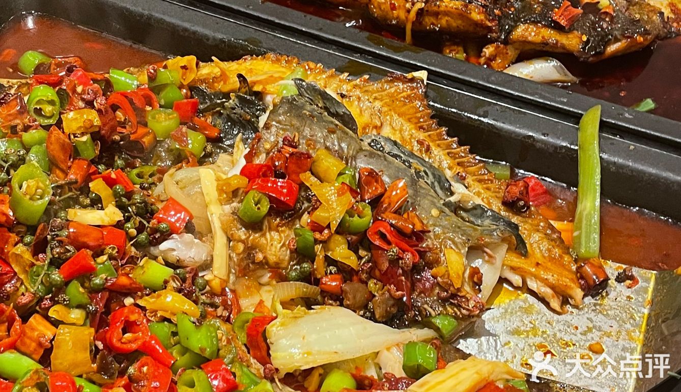 这份怪味烤鱼必须安排一条‼️真的很香很过瘾😋😋😋
